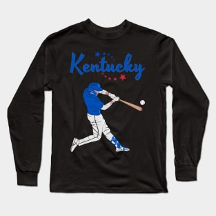 Kentucky USA Baseball Long Sleeve T-Shirt